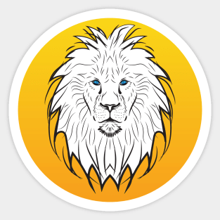 Be the Lion, Be Bold Sticker